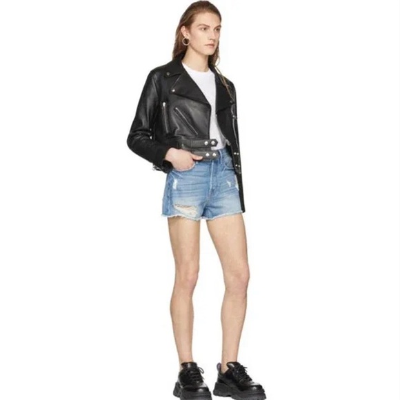 Frame Rigid Re-release Le Original Shorts Stockley Wash - Picture 2 of 13